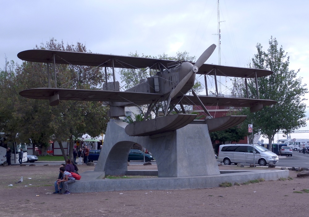 Seaplane monument